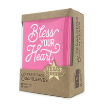Bless Your Heart Party Pack of Can Sleeves in Five Colors - Set of 5